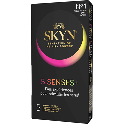 Набір 5 різних презервативів SKYN SENSES+