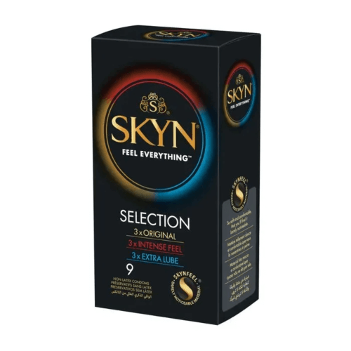 Набір 9 безлатексних презервативів SKYN SELECTION