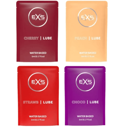 Ароматизований гель-лубрикант для орального сексу EXS Flavoured 1 стікер