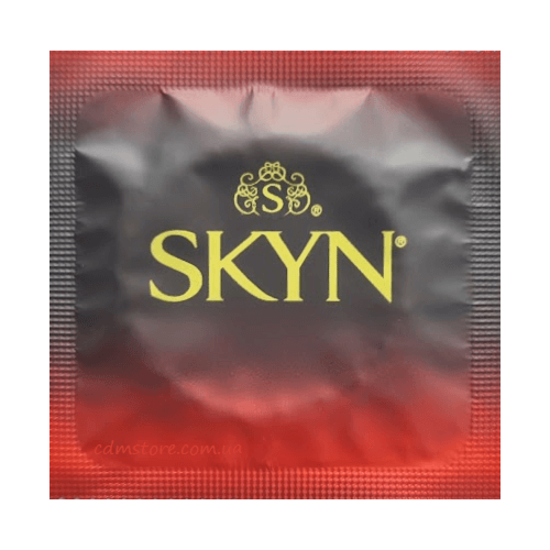 Безлатексний презерватив ребристий для алергіків SKYN Intense Feel 1шт