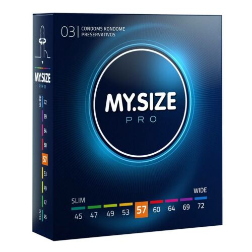 Презервативи MY.SIZE 57 з гіпоалергенного латексу 3шт
