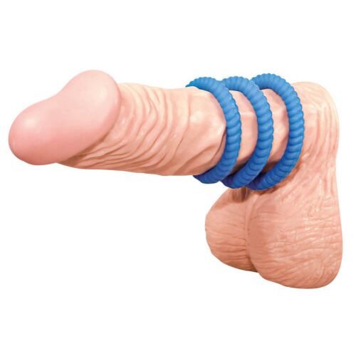 Комплект ерекційних кілець Lust3 blue