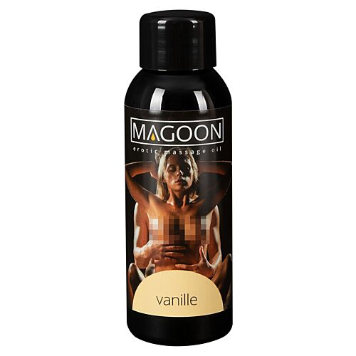 Якісна масажна олія з ароматом ванілі Magoon