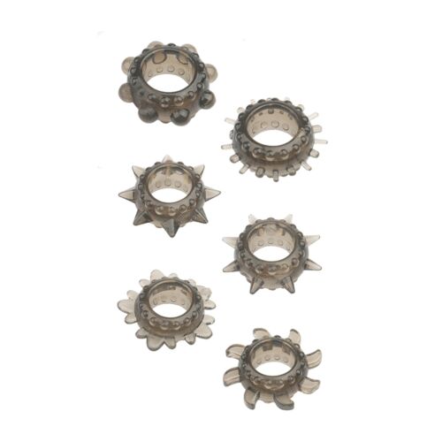 Набір кілець MENZSTUFF 6PC STRECHEABLE RING SET