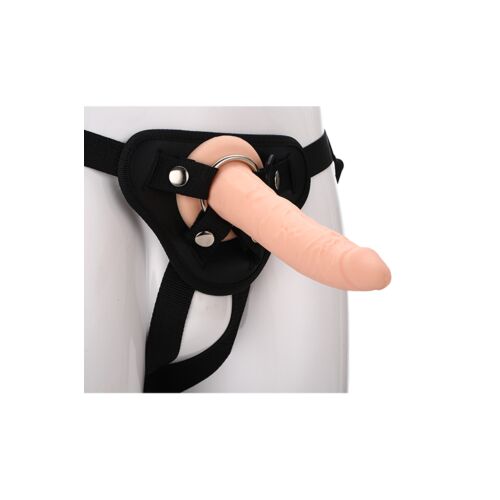 Реалістичний страпон REALSTUFF STRAP ON REAL DILDO