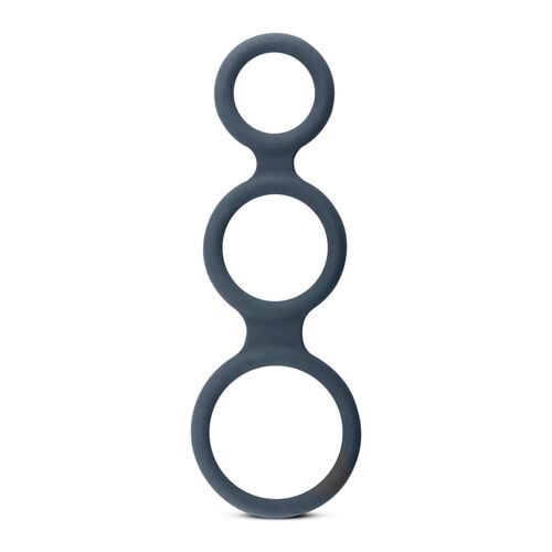 Потрійне силіконове кільце Boners для пеніса Triple Ring
