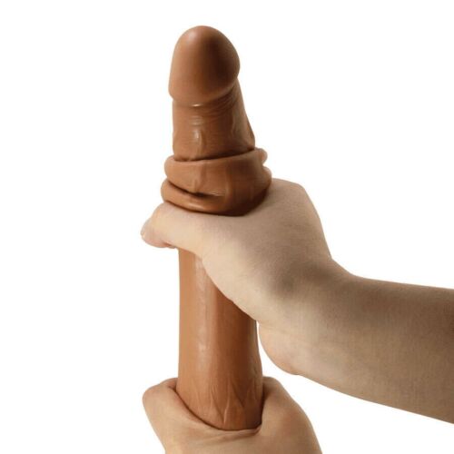 Довгий латинський вібратор для жінок, реалістик з рухомою шкірою Baile