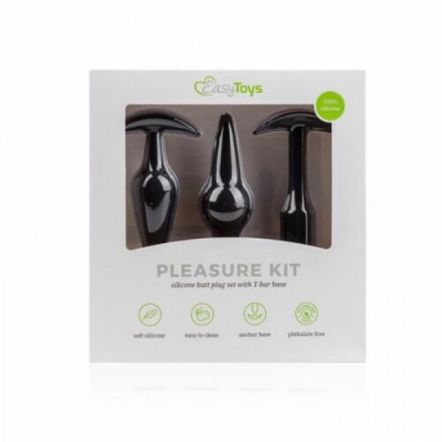 Набір анальних пробок Anal Pleasure Kit, Black