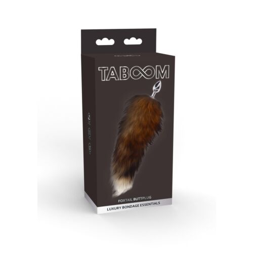 Анальний хвіст із металевою пробкою Foxtail Buttplug TABOOM