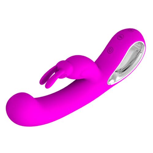 2-моторний вібратор кролик для незабутнього оргазму від PrettyLove