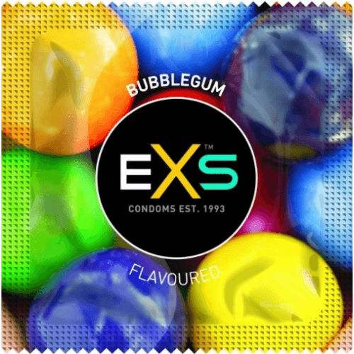 Презерватив для орального сексу EXS з ароматом Bubblegum 1шт