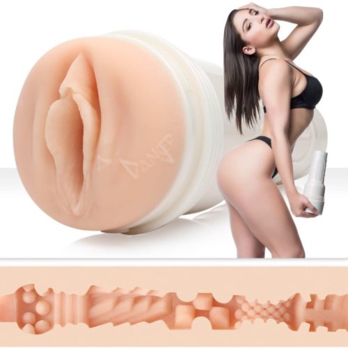 Мастурбатор у колбі вагіна, Fleshlight Girls Abella Danger Danger Signature Vagina (RP), кібершкіра