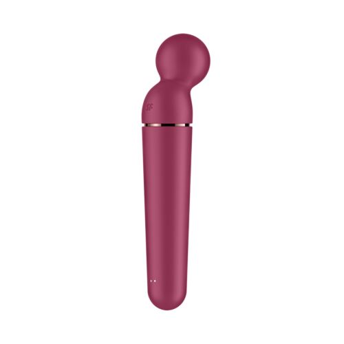 Мікрофон Satisfyer Planet Wand-er для масажу та точкової стимуляції ерогенних зон, бордовий