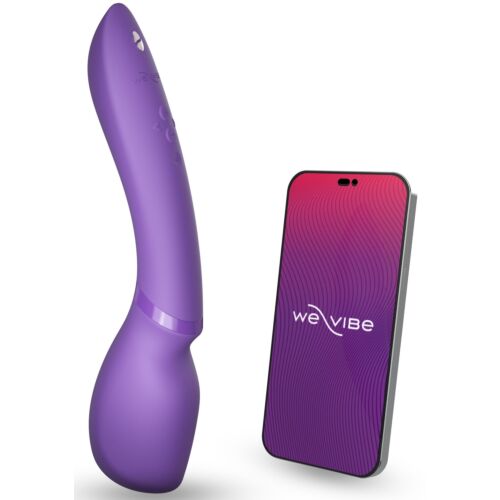 Смарт-Мікрофон вібромасажер We-Vibe Wand 2, фіолетовий