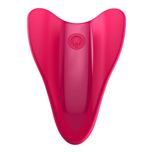 Вібратор ергономічної форми на палець Satisfyer High Fly червоний