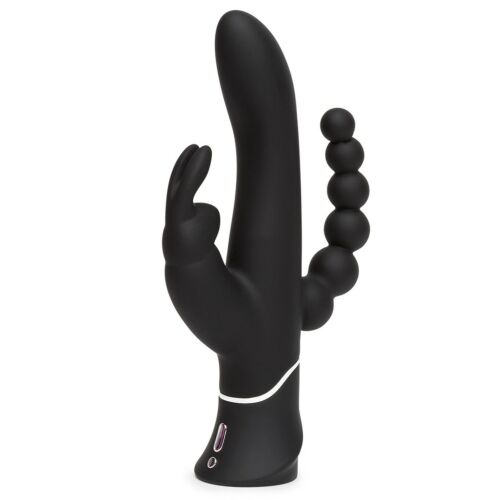 Потрійний вібратор Happy Rabbit Triple Curve Rechargeable Rabbit Vibrator