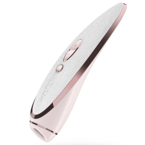 Вакуумний кліторальний стимулятор Satisfyer Luxury Pret-a-Porter, білий
