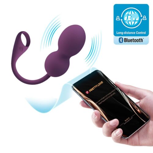 Вагінальні кулі з управлінням з додатку в телефоні Elvira