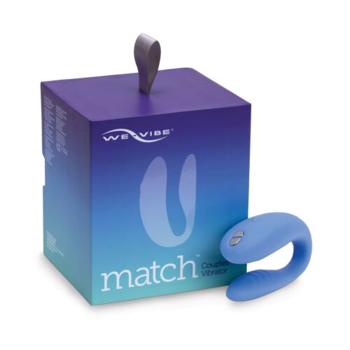 Кліторний G-вібратор з пультом для пар We-Vibe Match барвінок
