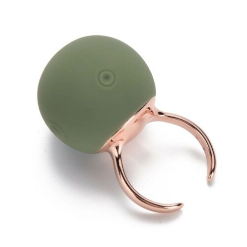 Кліторний вібратор у вигляді кільця на палець Sweet зелений