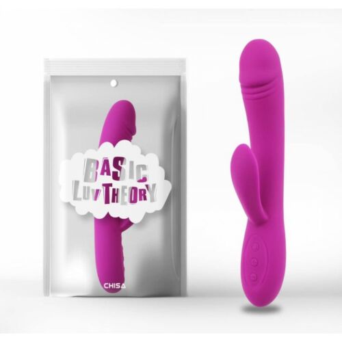 Вібратор кролик із стимуляцією точки G Chisa Basic Luv Theory Romp Vibe, фуксія