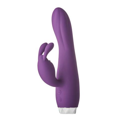 Вібратор кролик Dream Toys Flirts Rabbit, фіолетовий, 17 х 3 см