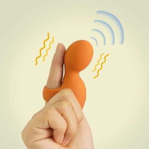 Водонепроникний вібратор на палець для яскравого сексу Sweet