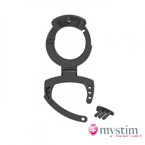 Затискачі на яєчка MYSTIM-EDD TIGHT BALL SQUEEZER, чорний, 4.9 х 2.5 см