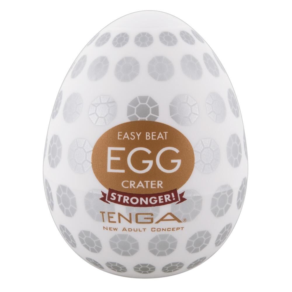 Мастурбатор Tenga Egg Hard-Boiled Crater EGG-008 - Tenga - Не анатомические мастурбаторы - Купить