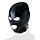 Суцільна чорна БДСМ маска з прорізом для очей і рота Wetlook