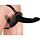 Подвійний страпон з вібро Power Pegger Double Strap-On, чорний