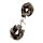 Наручники METAL HANDCUFF WITH PLUSH, ZEBRA