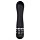 Вібратор Love Diamond Vibrator чорний, оздоблений стразами, 11.4 см.