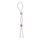 Кільце ерекційне 7 " Silicon Cock Ring with 2 beads, LAVENDER