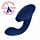 Інноваційний безконтактний стимулятор Womanizer Duo Blueberry