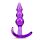 T331511 Анальний плаг B YOURS TRIPLE BEAD ANAL PLUG PURPLE