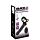 Водонепроникний анальний вібро-страпон з кільцем на пеніс і пультом ДУ Black