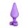 Анальна пробка PLAY WITH ME CANDY HEART DO ME PURPLE