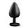 Анальна пробка з каменем Blush TEMPTASIA BLING PLUG large BLACK