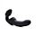 Жіночий вібрострапон Slim Rider Ribbed Ribbed Vibrating Silicone Strapless Strap On, чорний