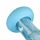 Анальная пробка Gildo - Ocean Curl Glass Butt plug