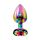 Анальна пробка металева середня Twilight Booty Jewel Toy Joy