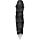 Анальна пробка з хвостом Anal plug faux fur fox tail black polyeste