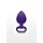 Анальна пробка з кристалом Toy Joy Diamond Booty Jewel, фіолетовий, Large