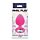 Анальна пробка з кристалом Toy Joy Diamond Booty Jewel рожевий, Large