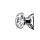 Анальна пробка із кристалом Toy Joy Diamond Bum Bijou, сріблястий, Small