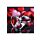 Скляна анальна пробка ADAM ET EVE RED HEART GEM GLASS PLUG LARGE