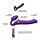 Безремневий страпон з вібрацією, Strap On Me-Strapless Vibrating, фіолетовий, 19 х 3.7 см