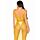 Довга сукня Leg Avenue у велику сітку, жовту, One size
