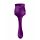 Подвійний вібратор з вакуумною стимуляцією Stymulator- ROSE S-E05 purple